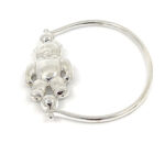 Spinning Teddy Bear Baby Rattle Edwardian Style Finished In 925 English Hallmarked Sterling Silver 6 Spinning Teddy Bear Baby Rattle Edwardian Style Finished In 925 English Hallmarked Sterling Silver