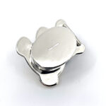 Teddy Bear Shaped Pill Box, finished in 925 English Hallmarked Sterling Silver 4 Teddy Bear Shaped Pill Box, finished in 925 English Hallmarked Sterling Silver