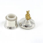 Tooth Fairy Box With Gold Plated Teddy Bear Finished In 925 English Hallmarked Sterling Silver 7 Tooth Fairy Box With Gold Plated Teddy Bear Finished In 925 English Hallmarked Sterling Silver