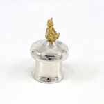 Tooth Fairy Box With Gold Plated Teddy Bear Finished In 925 English Hallmarked Sterling Silver 8 Tooth Fairy Box With Gold Plated Teddy Bear Finished In 925 English Hallmarked Sterling Silver