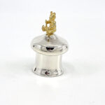 Tooth Fairy Box With Gold Plated Teddy Bear Finished In 925 English Hallmarked Sterling Silver 9 Tooth Fairy Box With Gold Plated Teddy Bear Finished In 925 English Hallmarked Sterling Silver