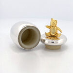 Teddy Tooth Fairy Box Victorian Style With Moving Gold Plated Teddy Finished In 925 English Hallmarked Sterling Silver 4 Teddy Tooth Fairy Box Victorian Style With Moving Gold Plated Teddy Finished In 925 English Hallmarked Sterling Silver