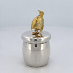 Tooth Fairy Box With Gold Plated Moving Penguin Finished In 925 English Hallmarked Sterling Silver 1 Tooth Fairy Box With Gold Plated Moving Penguin Finished In 925 English Hallmarked Sterling Silver