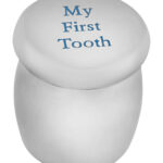 Tooth Fairy Box With My First Tooth Engraving And Blue Enamel Finished In 925 English Hallmarked Sterling Silver 1 Tooth Fairy Box With My First Tooth Engraving And Blue Enamel Finished In 925 English Hallmarked Sterling Silver