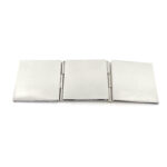 Triple Oval Folding Travel Photo Frame Finished In 925 English Hallmarked Sterling Silver 5 Triple Oval Folding Travel Photo Frame Finished In 925 English Hallmarked Sterling Silver
