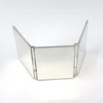 Triple Oval Folding Travel Photo Frame Finished In 925 English Hallmarked Sterling Silver 6 Triple Oval Folding Travel Photo Frame Finished In 925 English Hallmarked Sterling Silver