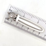 Turtle Bookmark With Moving Articulated Detail Finished In 925 English Hallmarked Sterling Silver