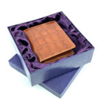 Croco Leather Golf Score Card and Flask Wallet Ari D Norman 7 Croco Leather Golf Score Card and Flask Wallet Ari D Norman