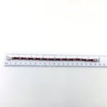 Bamboo Style Bracelet Set With Red Enamel And Marcasite In 925 English Hallmarked Sterling Silver