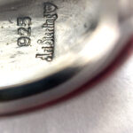 Elizabethan Style Post Clip Earrings With Red Enamel And Marcasite Detail Finished In 925 English Hallmarked Sterling Silver