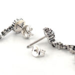 Victorian Style Drop Earrings With Cultured Pearl And Marcasite Detail Finished In 925 English Hallmarked Sterling Silver