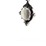 Victorian Style Drop Earrings With Cultured Pearl And Marcasite Detail Finished In 925 English Hallmarked Sterling Silver