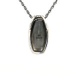 Elizabethan Style Necklace With Blue Enamel And Marcasite Finished In 925 English Hallmarked Sterling Silver