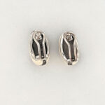 Elizabethan Style Earrings With White Enamel And Marcasite Detail Finished In 925 English Hallmarked Sterling Silver