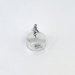 Fairy on Round Pill Box, finished in 925 English Hallmarked Sterling Silver 5 Fairy on Round Pill Box, finished in 925 English Hallmarked Sterling Silver