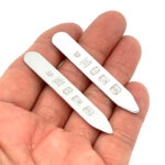 Feature Hallmark Collar Stiffeners Finished In 925 English Hallmarked Sterling Silver