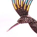 Hummingbird Brooch Art Deco Style With Enamel And Marcasite, finished in 925 English Hallmarked Sterling Silver 9 Hummingbird Brooch Art Deco Style With Enamel And Marcasite, finished in 925 English Hallmarked Sterling Silver