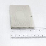 Line Design Card Case Finished In 925 English Hallmarked Sterling Silver