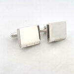 Locket Torpedo Cufflinks In 925 English Hallmarked Sterling Silver