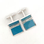 Locket Torpedo Cufflinks In 925 English Hallmarked Sterling Silver