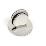 Plain Place Card Holder Finished In 925 English Hallmarked Sterling Silver