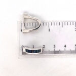 Sapphire Wrap Around Cufflinks Set With Sapphire In 925 English Hallmarked Sterling Silver 2 Sapphire Wrap Around Cufflinks Set With Sapphire In 925 English Hallmarked Sterling Silver