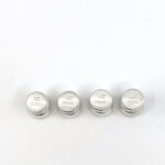 Set Of Four Dress Shirt Studs With Mother Of Pearl, finished in 925 English Hallmarked Sterling Silver 3 Set Of Four Dress Shirt Studs With Mother Of Pearl, finished in 925 English Hallmarked Sterling Silver