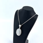 Small Oval Locket On Curb Chain, Finished In 925 English Hallmarked Sterling Silver 10 Small Oval Locket On Curb Chain, Finished In 925 English Hallmarked Sterling Silver