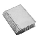 Book Pill Box, finished in 925 English Hallmarked Sterling Silver 1 Book Pill Box, finished in 925 English Hallmarked Sterling Silver