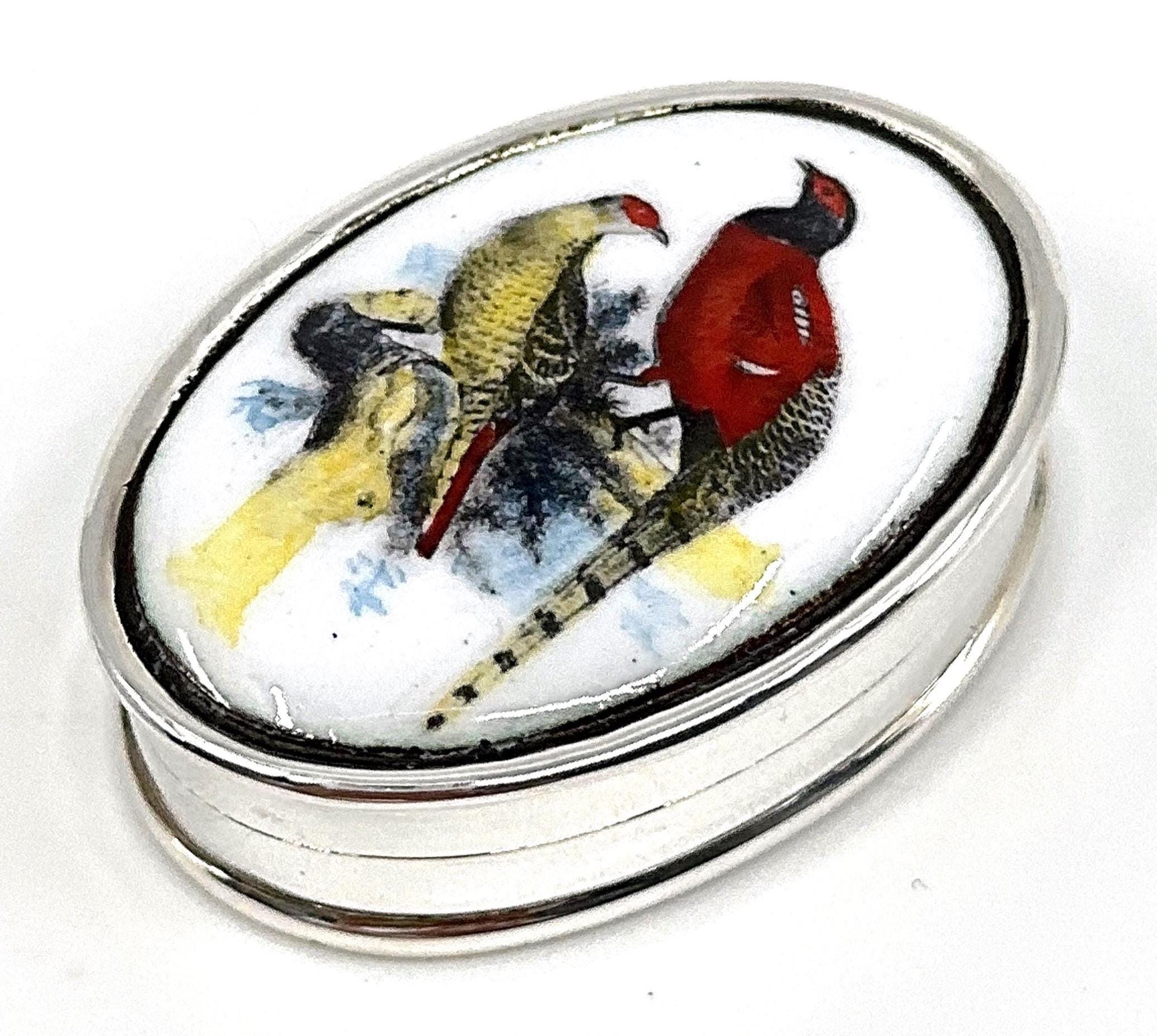 il-fullxfull.7059310072-7sm4-il-fullxfull.7059310072-7sm4.jpg Sterling Silver Pheasant and Grouse Enamel Pill Box