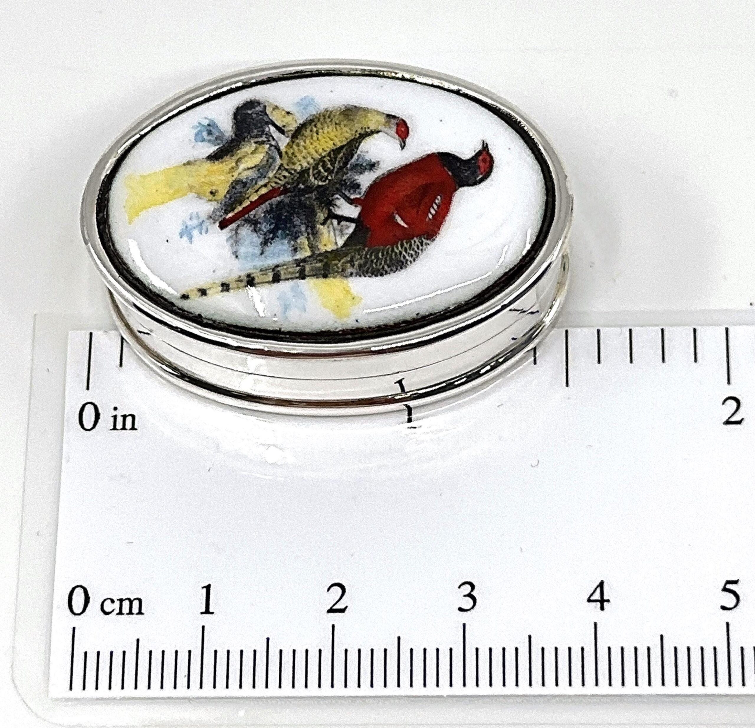 il-fullxfull.7107260455-o782-il-fullxfull.7107260455-o782.jpg Sterling Silver Pheasant and Grouse Enamel Pill Box