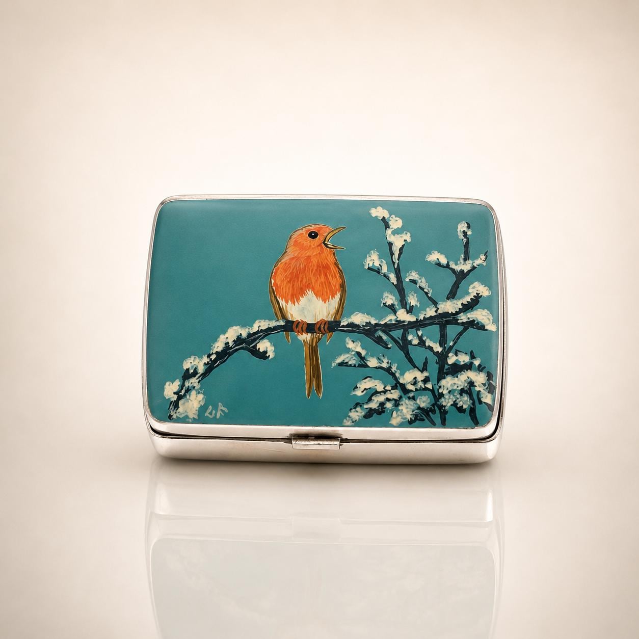 il-fullxfull.8006463012-7psc-il-fullxfull.8006463012-7psc.jpg Hand-Painted Robin Enamel Sterling Silver Pill Box