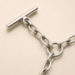 Sculptural Geometric Swarovski Crystal Silver-Tone Bracelet
