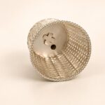 Handmade Sterling Silver Rose Sculpture in Basket
