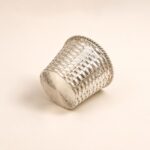 Handmade Sterling Silver Rose Sculpture in Basket