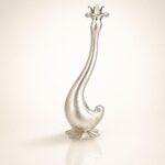 Sculptural Taxco-Inspired Sterling Silver 925 Candle Holder