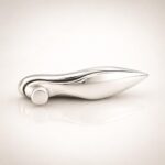 Hallmarked Sterling Silver Miniature Shoe Pin Cushion 4 Hallmarked Sterling Silver Miniature Shoe Pin Cushion
