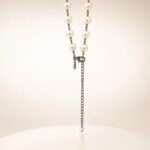 Swarovski Crystal and Pearl Bow Statement Necklace