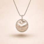 Vintage Taxco Sterling Silver Apple Keepsake Necklace 1 Vintage Taxco Sterling Silver Apple Keepsake Necklace