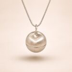 Vintage Taxco Sterling Silver Apple Keepsake Pendant 1 Vintage Taxco Sterling Silver Apple Keepsake Pendant