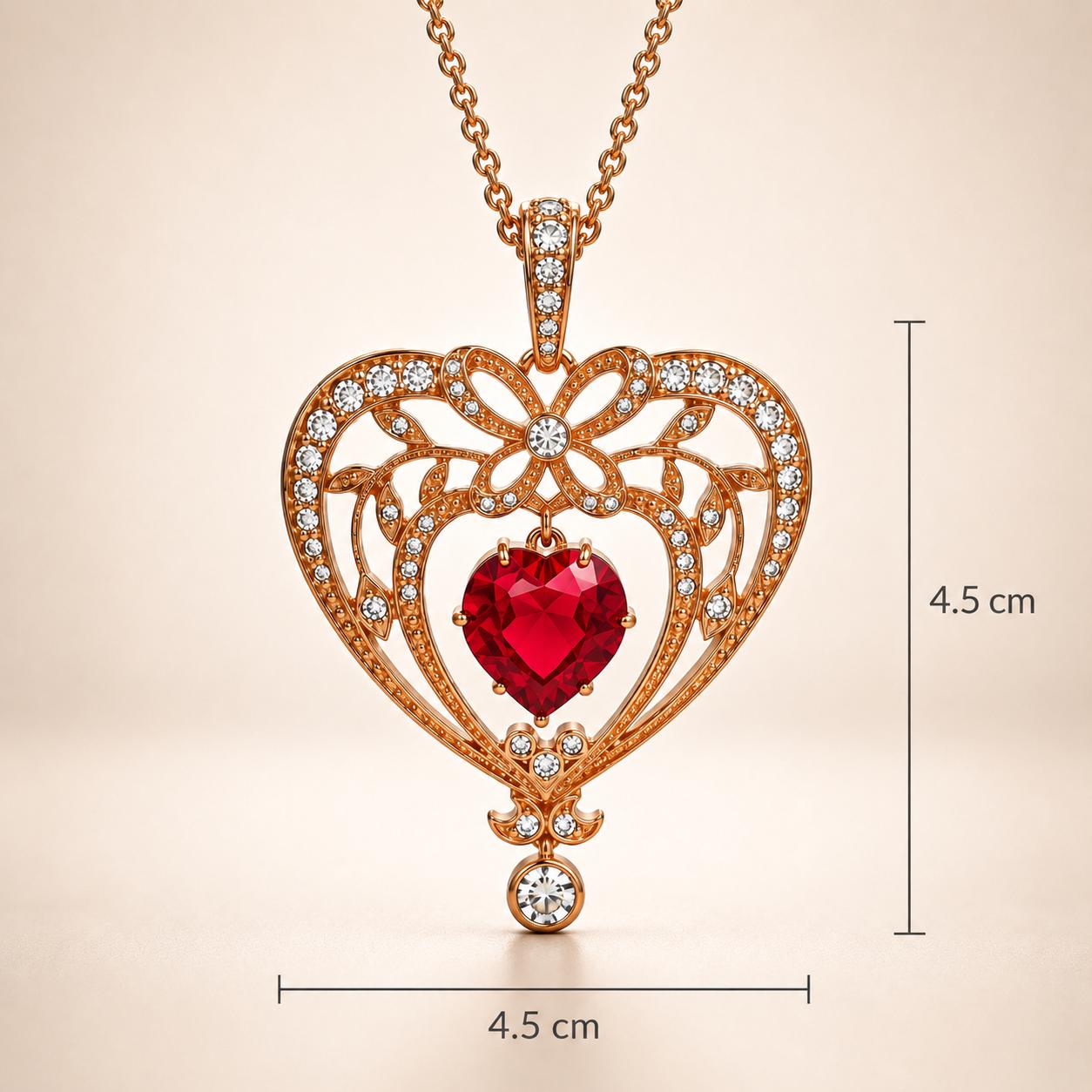 il-fullxfull.8231203800-dh2q-il-fullxfull.8231203800-dh2q-1.jpg July Ruby Swarovski Crystal Heart Pendant Necklace