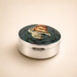 Sterling Silver Van Gogh Enamel Portrait Pillbox 2 Sterling Silver Van Gogh Enamel Portrait Pillbox