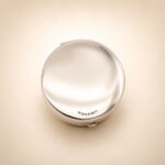 Sterling Silver Hand-Painted Enamel Golfer Pill Box 8 Sterling Silver Hand-Painted Enamel Golfer Pill Box