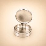 Sterling Silver Hand-Painted Enamel Golfer Pill Box 11 Sterling Silver Hand-Painted Enamel Golfer Pill Box