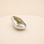 Sterling Silver Hand-Painted Enamel Horse Rider Pill Box 9 Sterling Silver Hand-Painted Enamel Horse Rider Pill Box