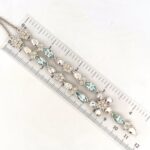 Rhodium Plated Aurora Borealis Czech Crystal Necklace
