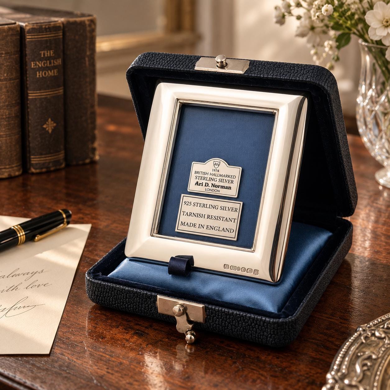 il-fullxfull.8523802387-f384-il-fullxfull.8523802387-f384.jpg Sterling Silver Travel Photo Frame with Original Case