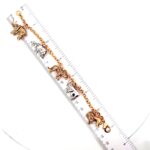 Big Five Safari Animal Charm Bracelet, Gold & Rhodium Plated