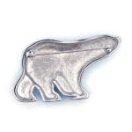 Rhodium Plated Polar Bear Brooch with Czech Crystals 37 JB150 (6).jpg