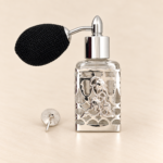 Perfume Atomiser And Funnel Set Art Nouveau Style finished in 925 English Hallmarked Sterling Silver 24 GT558 hero image